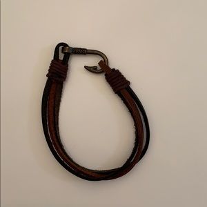 Leather bracelet